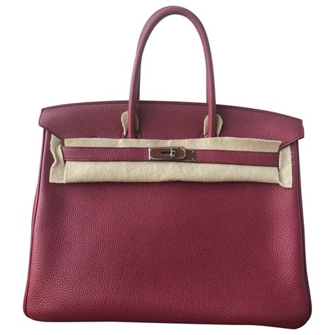 hermes birkin 35 red price